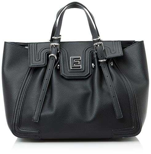 Ermanno Firenze Para Mujer. 12401832 Bolso S Giovanna Negro (Osfa), Casual, Poliuretano Ermanno Firenze Para Mujer. 12401832 Bolso S Giovanna Negro (Osfa), Casual, Poliuretano