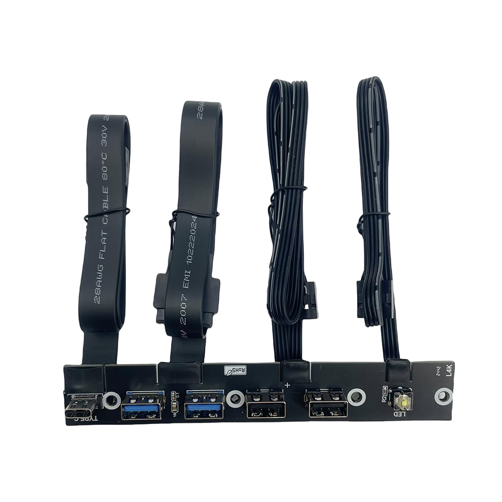 デスクトップPC ブラックCOREI 5 USB 3.0ポート Amazon.com: 5Ports USB PC Front IO Panel Bracket 2*USB3.0 + 2*USB2