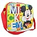 Stor 3 PCS BTS Set Mickey Watercolors Sac à Déjeuner Mixte Jeunesse Multicolore (Multicolore) Taille Unique