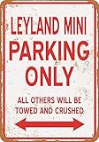leyland mini truck price THIS IS A METAL SIGN THAT YOU HANG ON A WALL.