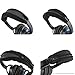 Geekria Replacement Ear Pads and Headband Cover Set for Bose QuietComfort QC2, QC15 Headphones, Repair Parts(Black)