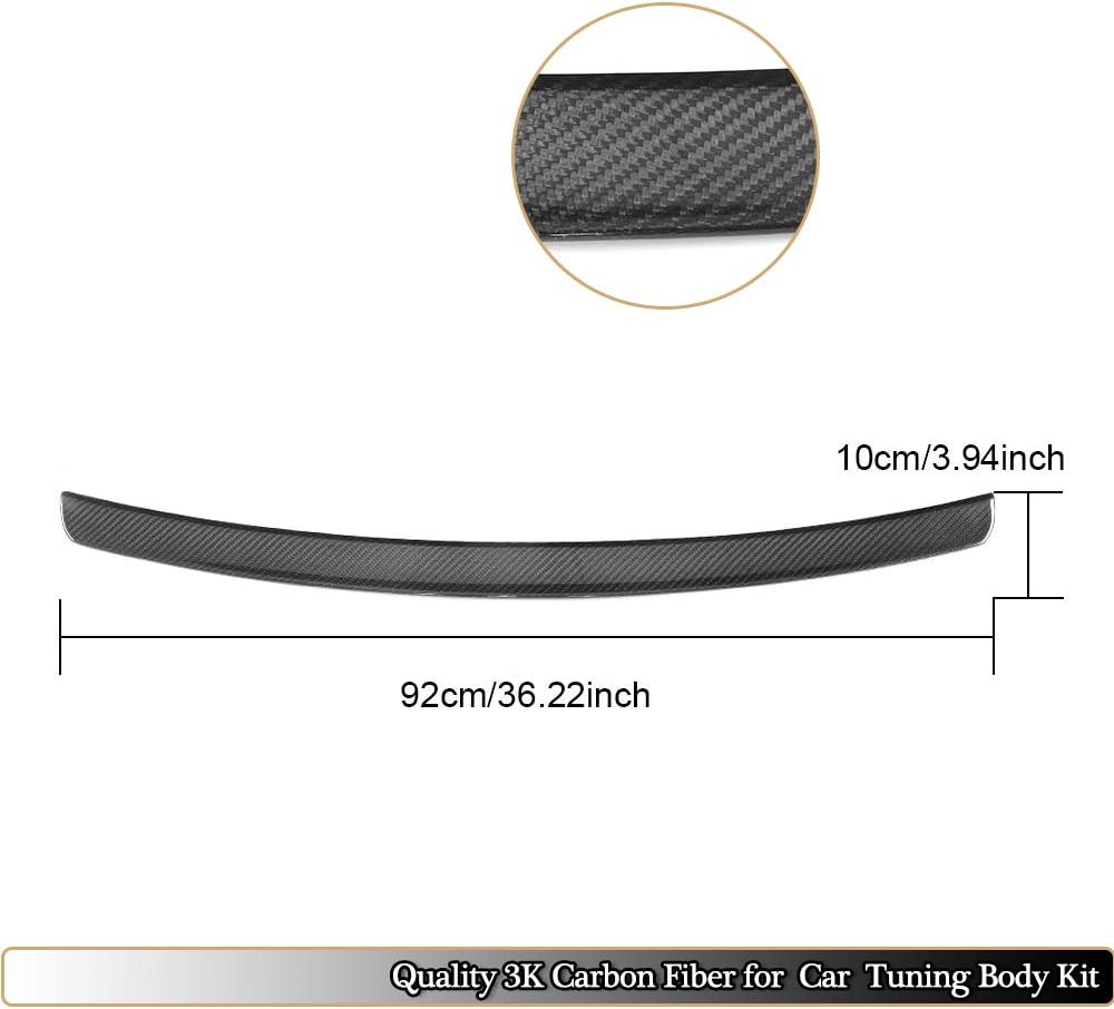 Rear Spoiler fits BMW X5 F15 X5M 2014-2018 Factory Outlet Carbon Fiber CF Roof Window Top Wing Lip