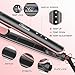 BESTOPE 1 Inch Touchscreen Hair Straightener Professional Ceramic Tourmaline Flat Iron for Hair with Temp Lock Function, Negative Ionic and Adjustable Temperature for All Hair Types
