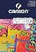 Canson Dibujo Infantil Taladrado Bloc Encolado A4 100 Hojas 90 g