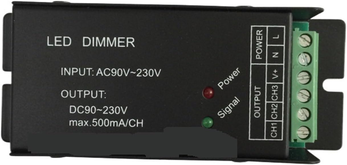 AC90-230V high Voltage Single Color dimmer 220V high Voltage dimmer Remote Controller