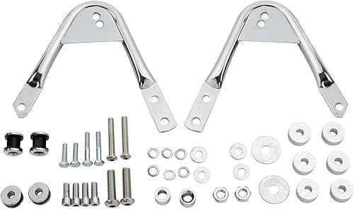 Miniatura 6 de Portaequipajes desmontable con kit de herramientas de acoplamiento para Harley Davidson Touring Road King Electra Glide Street Glide Road Glide