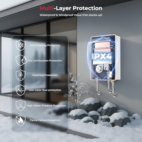 image for CAMPLUX ENJOY OUTDOOR LIFE CAMPLUX Climatech 5 Tankless Water Heater G