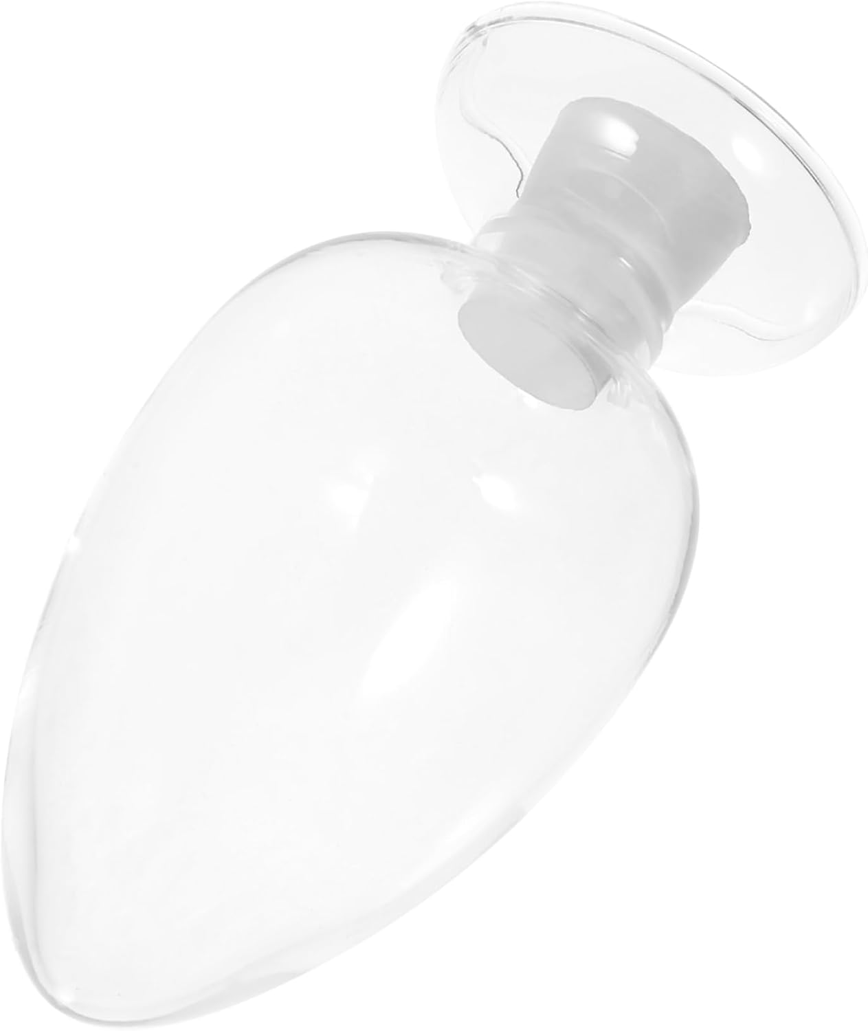 1pc Glass Storage Bottle Stopper Conical Specimen Container for Display and Organization for Laboratory Use and Home Storage