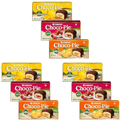 Image of Orion Fruity Chocopie combo (Pack of 9) 1.5 kg