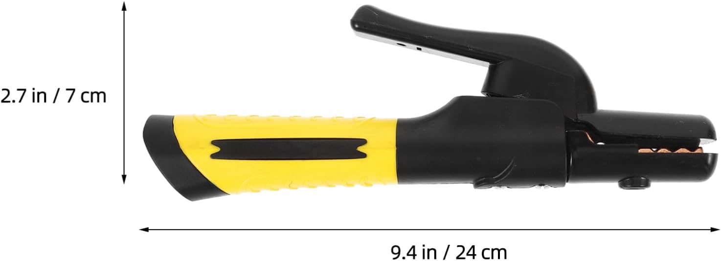Zerodeko Industrial Heavy-Duty Welding Clamp Copper Handle Jaw Holding Pliers for Welding Machine Electrode Holder Tool