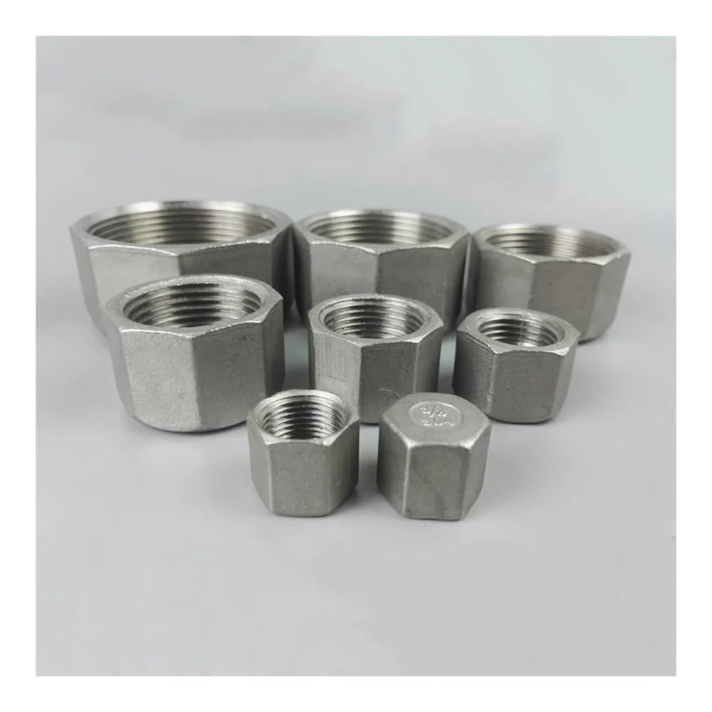 Tapón hexagonal hembra de 1" para accesorio de tubería de acero inoxidable