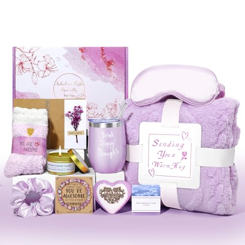 Birthday Gifts for Women Self Care Gifts Get Well Gift Baskets for Women Spa Relaxation Gift Sets Christmas Holiday Inspirational Gifts for Friend Mom Sister Daughter Girlfriend Her Wife Anniversary
