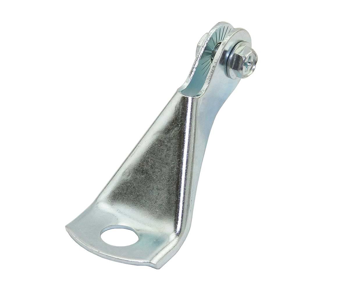 ALTALINE Bicycle Steel Replacement Bike Bullet Light Bracket, Multiple Colors (Chrome)