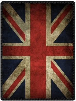 Home product Union Jack Flag Fleece Blanket 58 inches x 80 inches (Large)