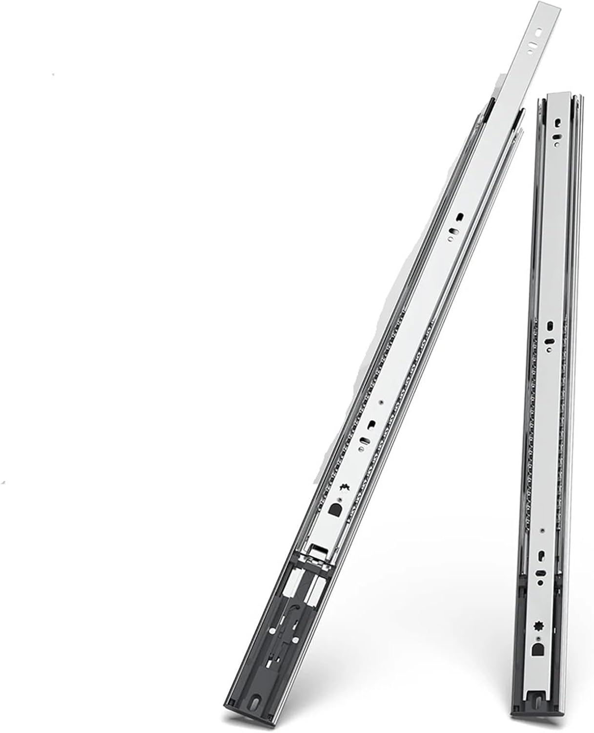 3 Section Capacity Full Extension Ball Bearing Side Mount Drawer Slides(12inch)