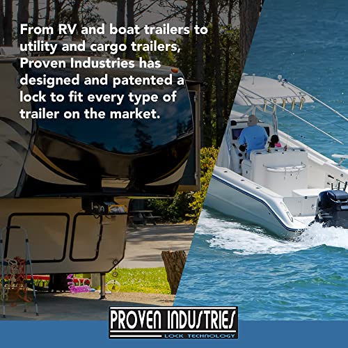 Proven Industries Model 2517-AS Trailer Lock, Fits (2020 or Newer) 2 5/16-Inch Airstream Couplers, Made in The USA (Blue) by Proven Industries - Image 8