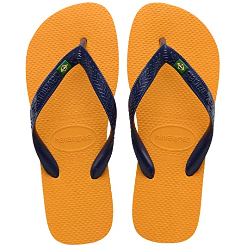 Havaianas - Brasil, Chanclas Clásicas, Cómodas y Duraderas, Homenaje Copa del Mundo 1998, Tiras con Bandera de Brasil, Suela Antideslizante con Franjas de Brasil, Adultos Unisex
