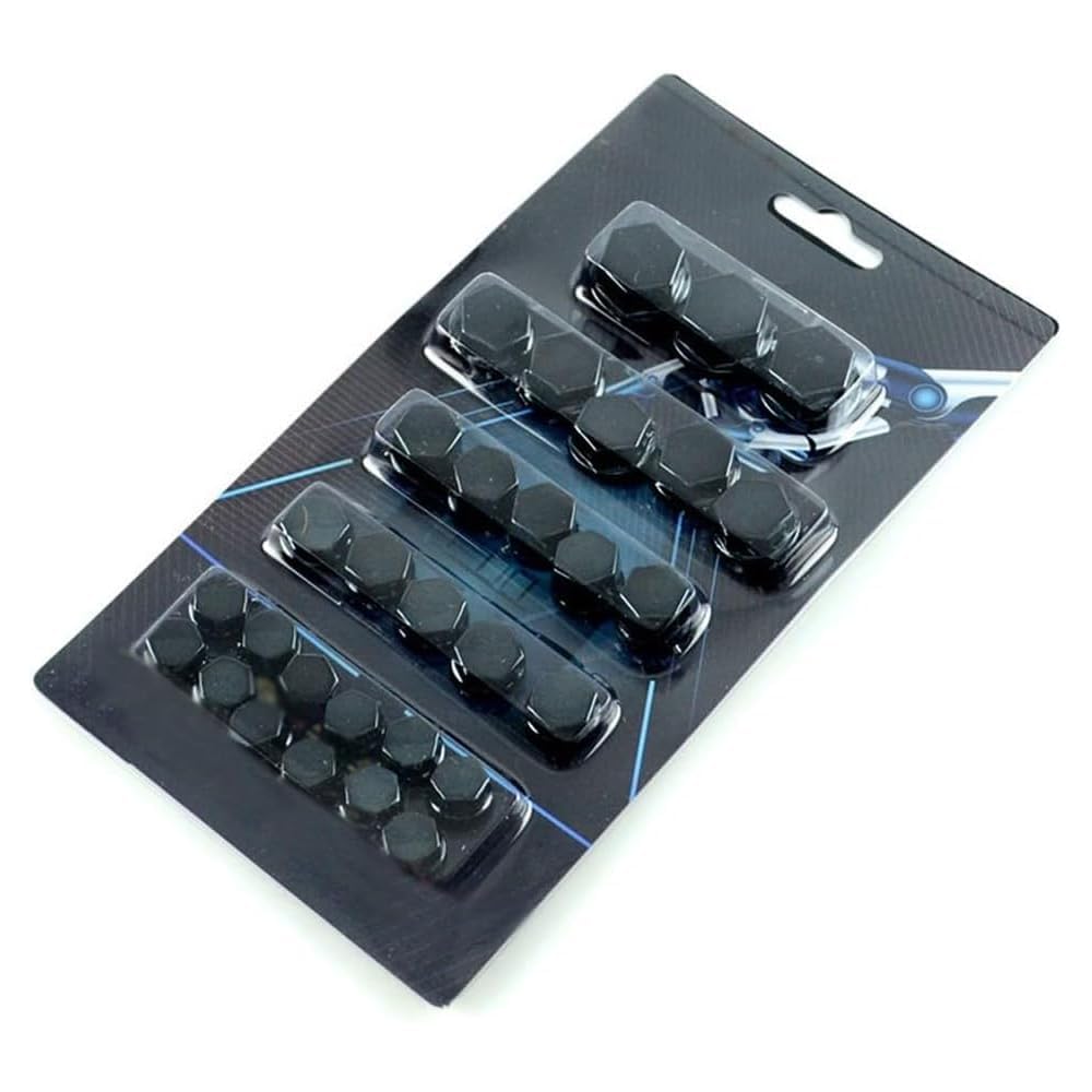 YDSTNiu 30 Pcs Motorcycle Screw Caps for BMW F750GS F 750GS F750 GS F 750 GS 2018-2022, Nut Covers Engine Bolt Toppers Fastener Protection Screw Head Protectors Caps,Black