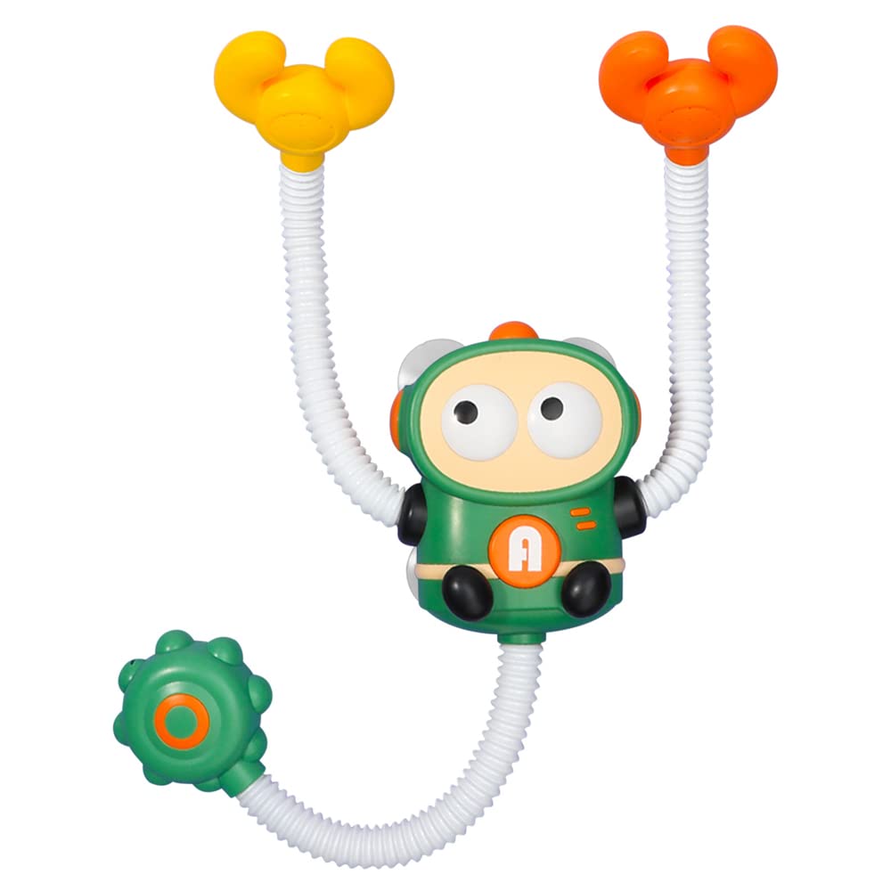 AMERTEER Baby Bath Toys for Toddlers & Kids | Fun Bathtub Toys with Spinning Gears & Suction Cups | Sensory Water Play for 6-12 Months & 1-5 Years | Colorful Bath time Toy for Boys & Girls