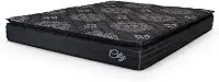 Colchão Casal Molas Ensacadas City Pillow Top 138x188x23cm Preto