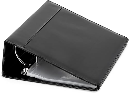 Miniatura 2 de Carpeta de teatro de 4 pulgadas con 30 fundas, organizador de 3 anillos con protectores de hojas transparentes para regalos, soporte para