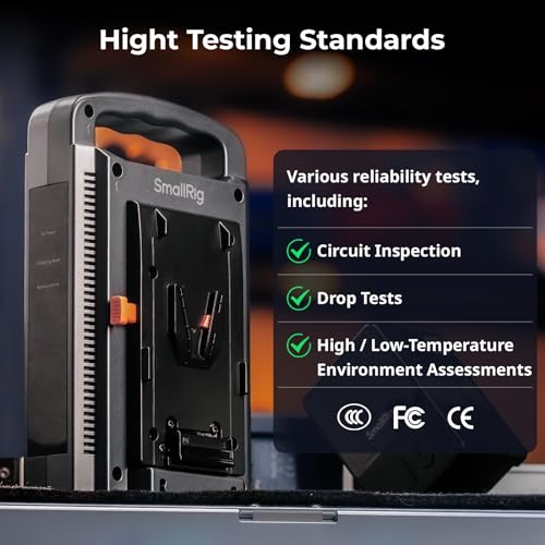 SmallRig V Mount Battery Charger, Dual Channel V-Mount Battery Charging - image 5