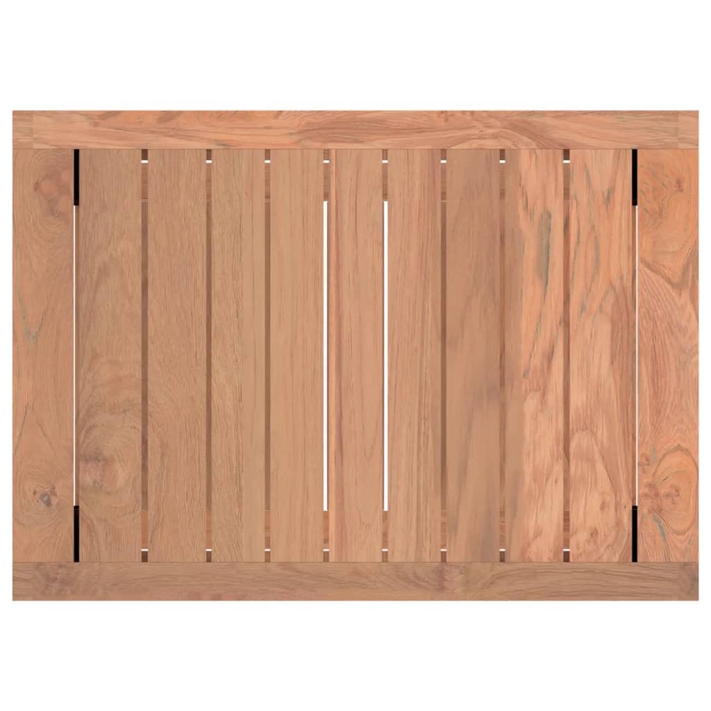 SKM 340748 - Banco de ducha (50 x 35 x 45 cm, madera maciza de teca, peso: 6,25 kg)