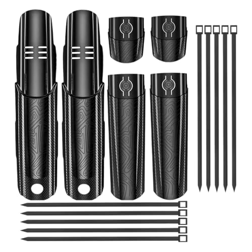 Tyinerc Guardabarros MTB - Protección Integral Y Trasera,Juego De Guardabarros para Bicicleta | Contra Salpicaduras de Agua Y Barro Para Ruedas De Neumáticos Para MTB Carretera Hombres Mujeres