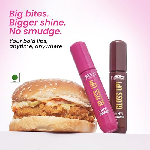 Image of INSIGHT Gloss Up Lip Color - Peach Perfection | High-Gloss Finish | Non-Transfer | Smudge Proof | Rich Pigmentation | Lightweight, Long-Lasting Formula | All-Day Comfortable Wear (4g)