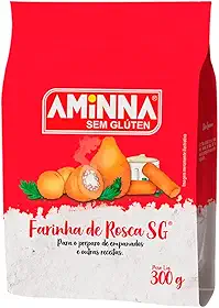 Aminna Farinha De Rosca Sem Glúten Sem Lactose 300G