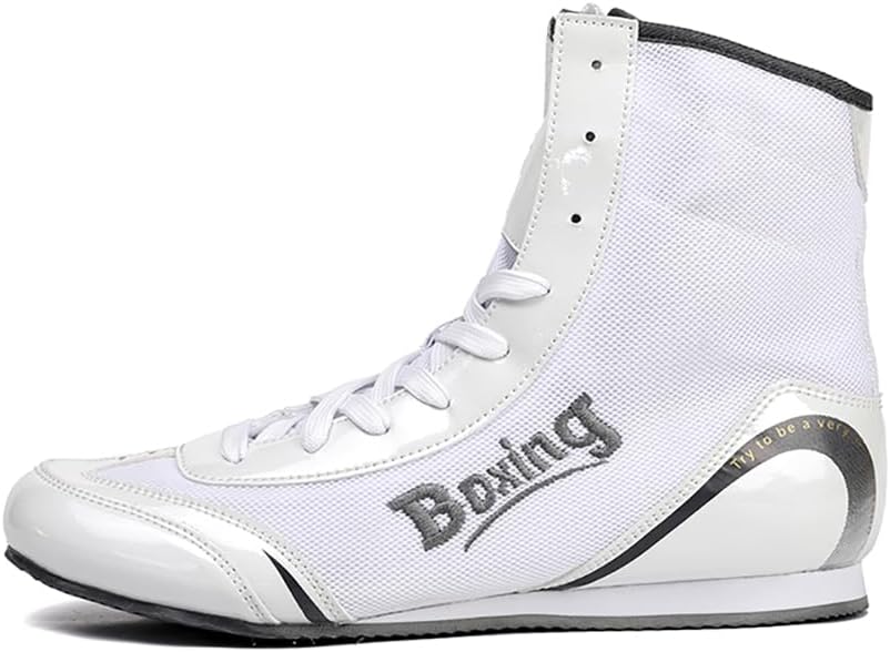 Couples' Professional Boxing, Wrestling & MMA Shoes - Breathable, Ankle - Protected, Rebound & Non - Slip for Gym & Boxing Gym