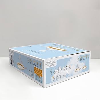 Ventilador De Techo Con Luz Ventilador LED Con Aspas