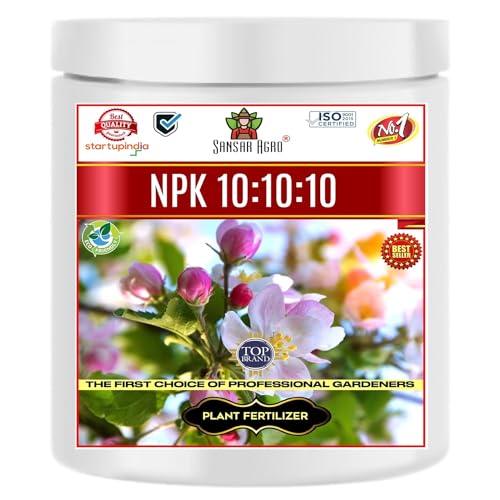 Sansar Agro® NPK 10:10:10 Fertilizer For Plants. (400 gm),Granule