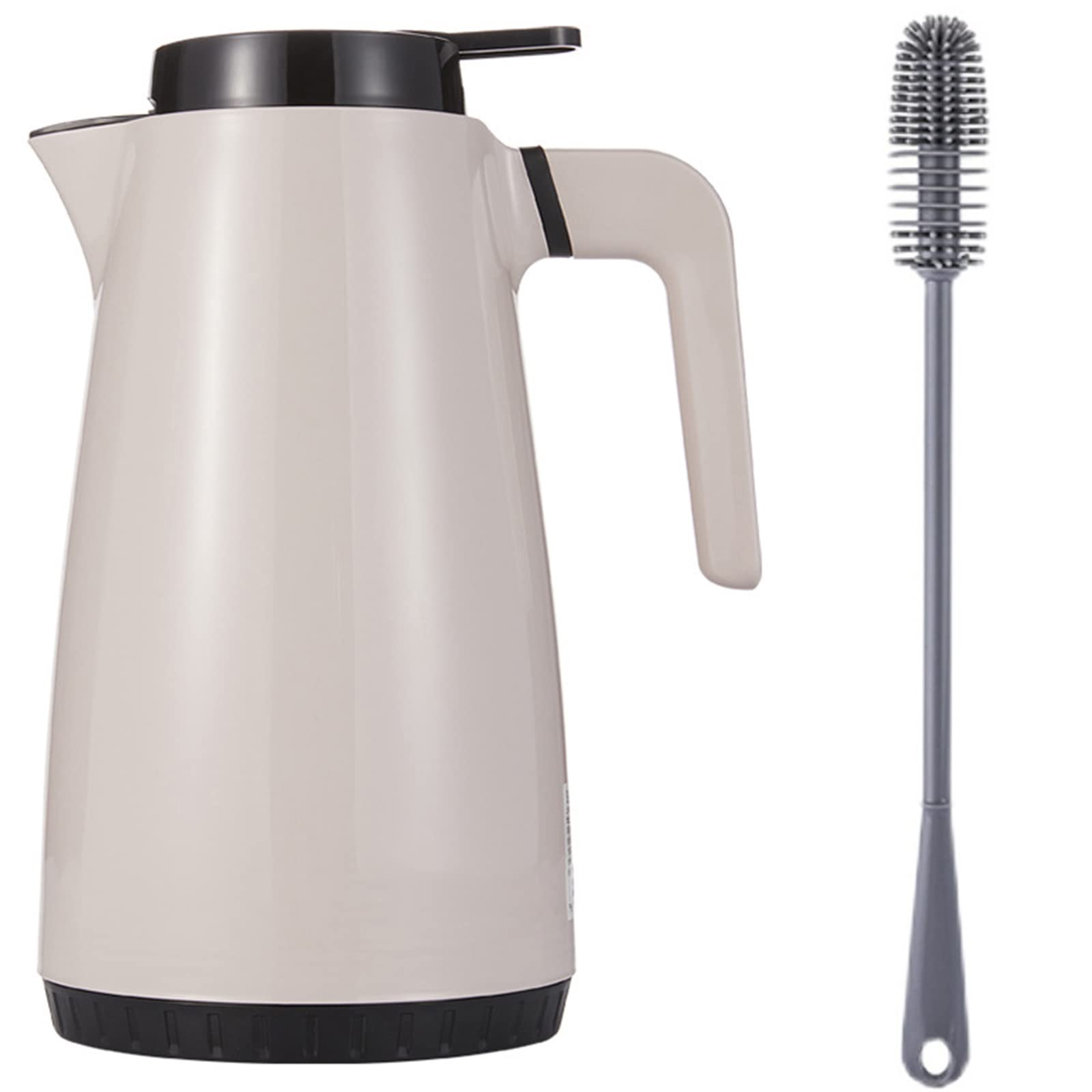 Buy Glass Lined Thermal Carafe Double Walled Vacuum Flask, Vacuum
