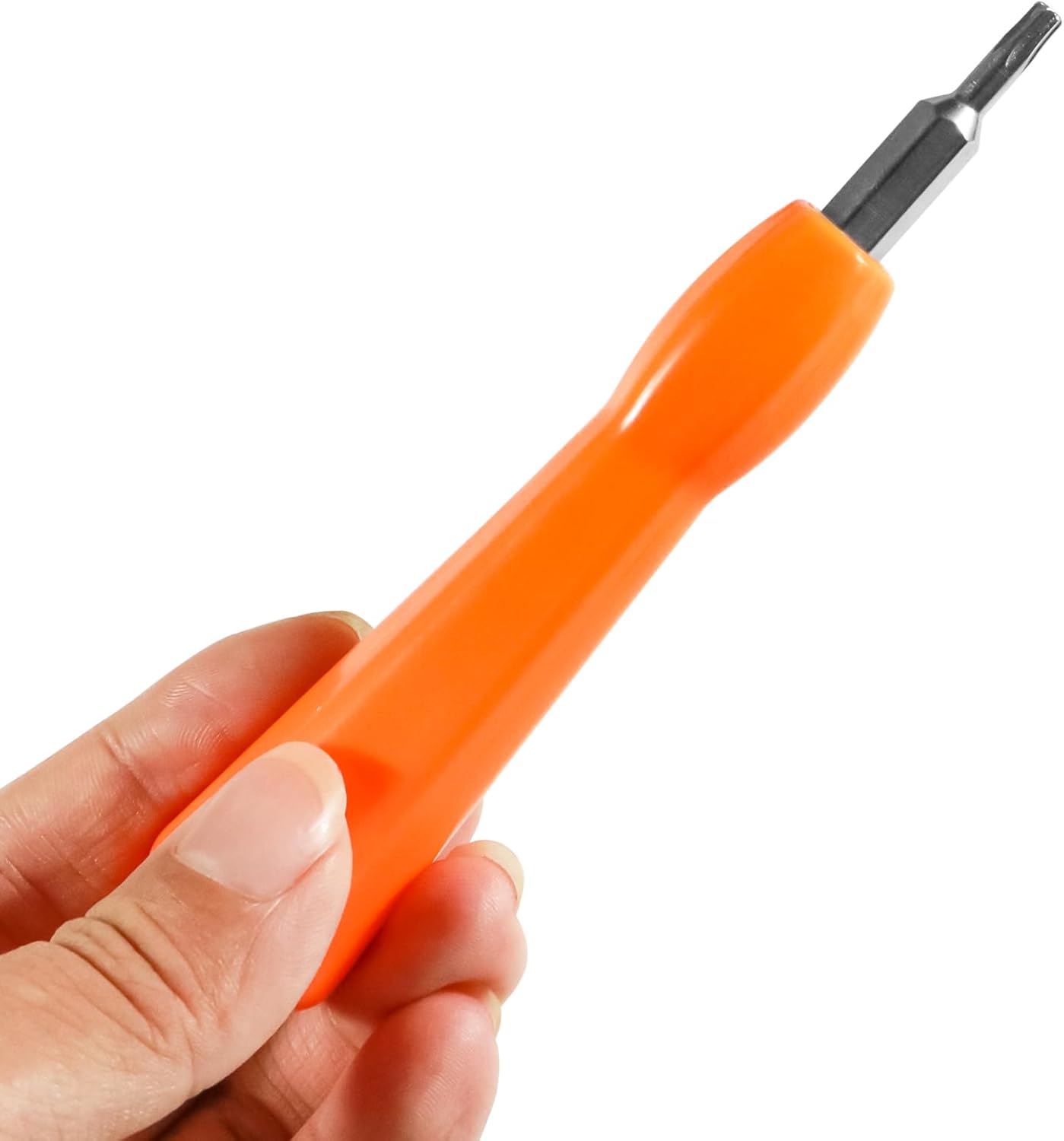 Screwdriver for Ring Doorbell Replacement, Torx T6 T15 Double Head Screwdriver