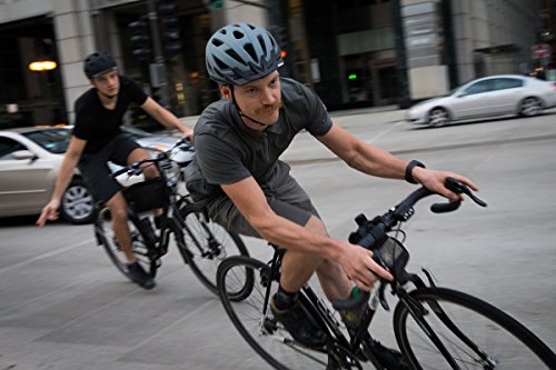 abus hyban urban helmet with integrated led taillight