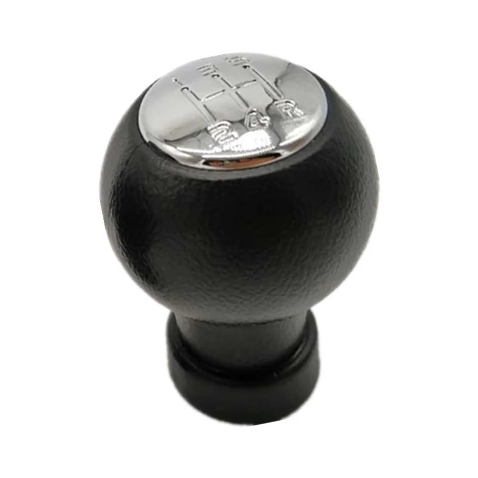 Dajmsuy Gearknob Chrome For Suzuki For Swift For Sx4 For Alto Gear Shift Knob Lever Handle Head Gaiter Boot Cover Car Gear Shift(Gearknob Chrome)