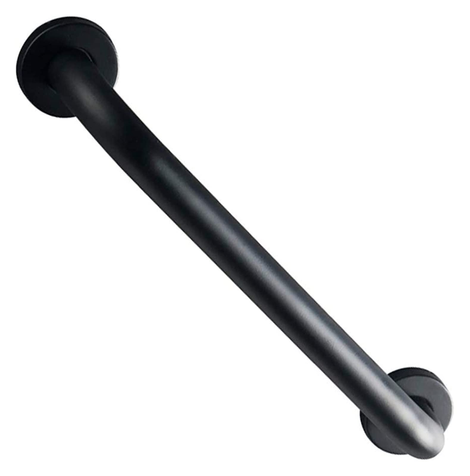 Fkxsxaz One Color Bathroom Handrail Grab Bars For Shower Safety Wall Mounted Straight Armrest Elderly And Disabled Portable Toilet Support Black Matte Finish,-50Cm