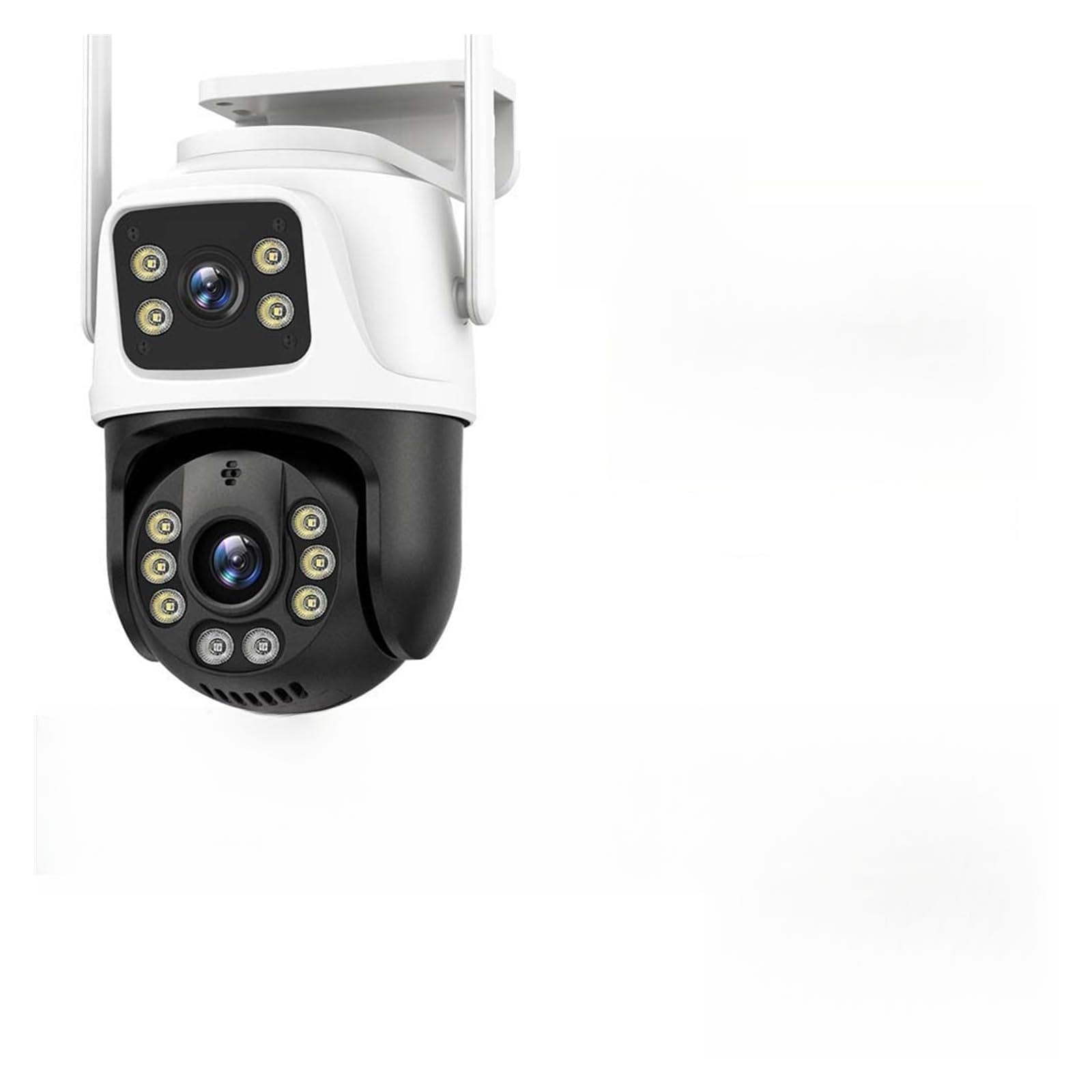 Telecamera di Sorveglianza, Telecamera IP 9MP 4K esterna Zoom 8X Tre lenti Monitoraggio automatico di sorveglianza Protezione sicurezza Telecamere CCTV PTZ
