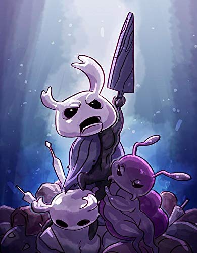 Zote the Mighty Wall Print Hollow Knight Wall Art Home Decor Hollow Knight Poster Watercolor Print Wall Decoration