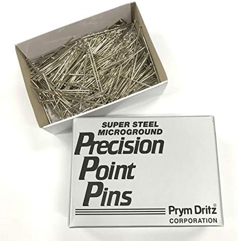 BAIJAC Replacemelt for Prym Dritz? Steel Bank Pins No. 32 (2 Inch Long), 1/2 Lb Box 115900