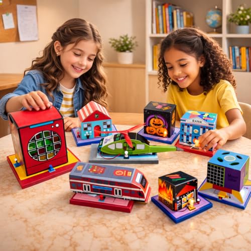 Image of Electrical Lab - Girls Edition, Science Experiment Kit for Kids 7-14 | Electricity & Electronic Engineering Project Kit | DIY Creative Robotics STEM Toy | Birthday Gift for Girls