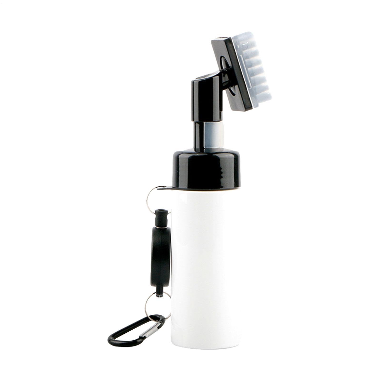 Cleaning Brush for Golf Clubs Retractable Lanyard Portable Anti-Loss Golf