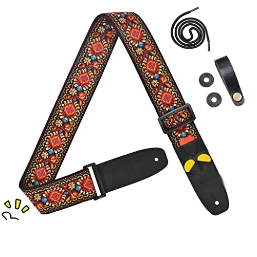 ZTTTD Sangle de Guitare Guitare Acoustique rétro avec Basse Sangle de Guitare électrique Accessoires d’instruments de… - Les Beatles, Paul McCartney, John Lennon, RIngo Starr, George Harrison ZTTTD Sangle de Guitare Guitare Acoustique rétro avec Basse Sangle de Guitare électrique Accessoires d'instruments de… – Image 4