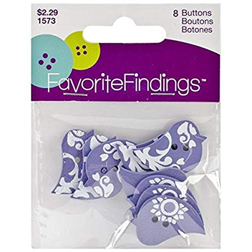 Blumenthal Lansing Boutons favoris pour les oiseaux, lot de 9, papier Cover