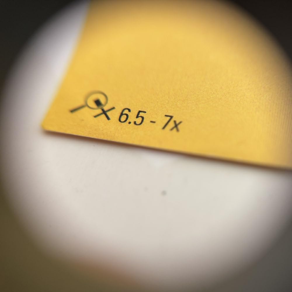 BERGEON 15664 Zusatzlupe 6,5-fach bis 7-fache Lupe 2611, 3611, 7913 Uhrmacher-Werkzeug, Schwarz