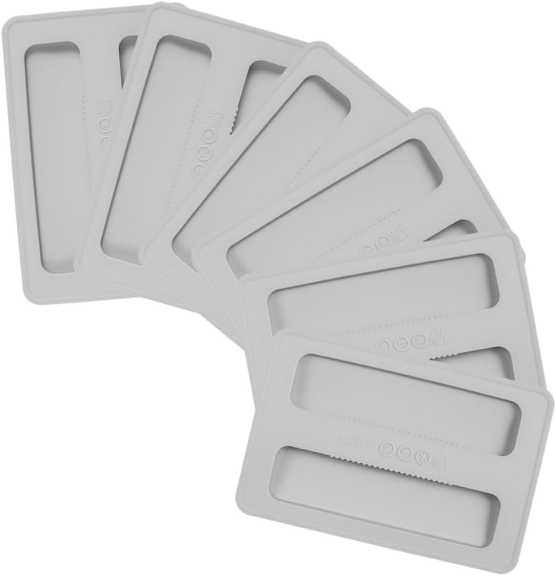 INOOMP 6pcs Silicone Toaster Cover Heat- Protective Lid for Slice Bread Maker Easy Clean Cover Versatile Kitchen Appliance Accessory