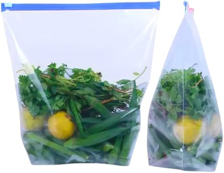 Extra Large Jumbo Slider Bags - 2.5 Gallon Storage Bags for Home, Kitchen, Office - Multi-Purpose - 12 Ct