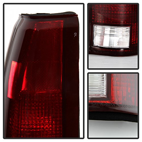 Xtune For Chevy/Gmc Suburban/For Chevy Tahoe/Gmc Yukon V8 57L Models Only/For Chevy Blazer Full Size/Escalade Oem Style Tail Light D #TOP2