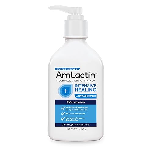 Miniatura 9 de AmLactin Crema reafirmante de crepé - Crema corporal de 12 onzas con 15% de ácido láctico - Exfoliante e hidratante para piel crepey seca